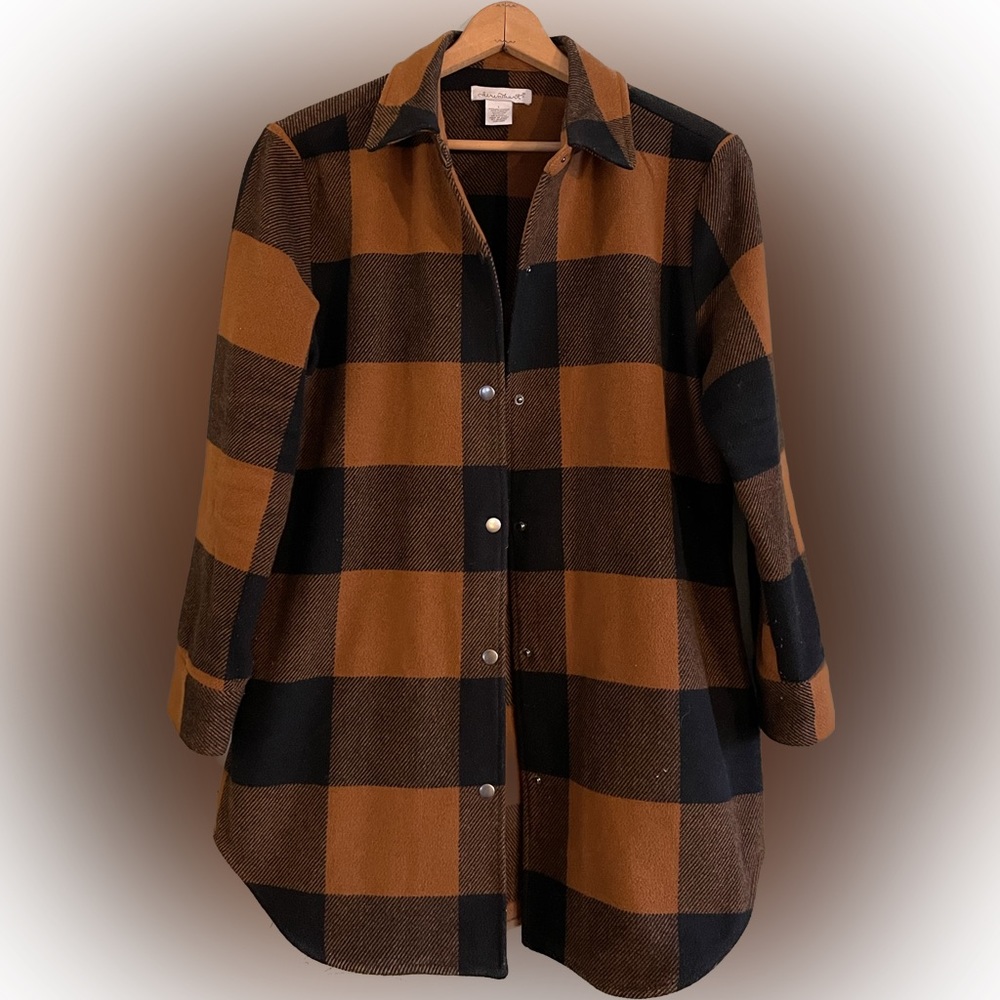 Buffalo check shacket